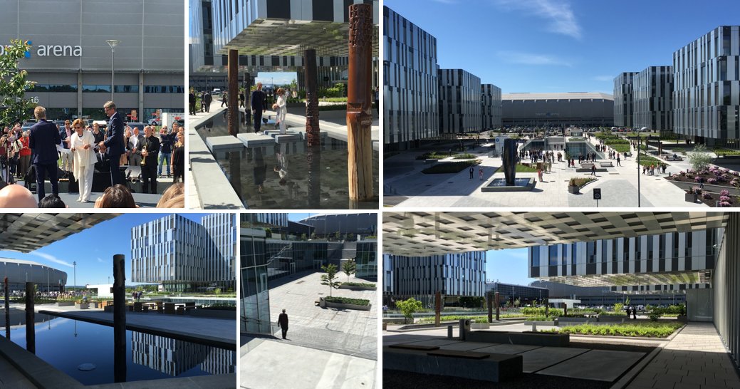 NorconsultAS's tweet photo. Landskapsarkitekter i @NorconsultAS prosjekterte Magne Furuholmens skulpturpark på Fornebu. https://t.co/KKItujTwyw https://t.co/azJsTk8mqu