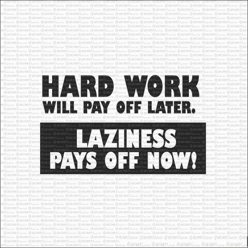 Barcode2d's tweet image. Hard #work will #pay off later. #Laziness pays off Now!