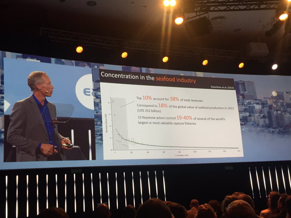 Did i hear that right? <a href="/jrockstrom/">Johan Rockström</a> we are projected to have more plastics than fish in our oceans by 2050 #EATforum