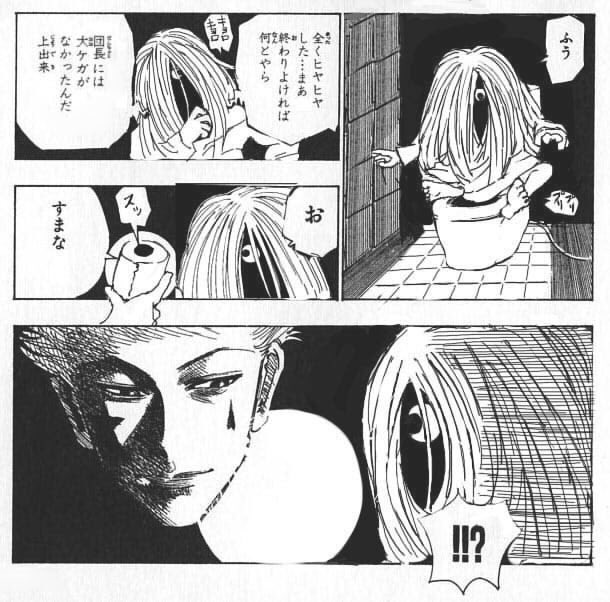 本田五浪 うんこ中のコルトピを襲うヒソカのコラ作ったの誰やwwww怒らないからでてきなさいwwww T Co 8dg0vtlr Twitter