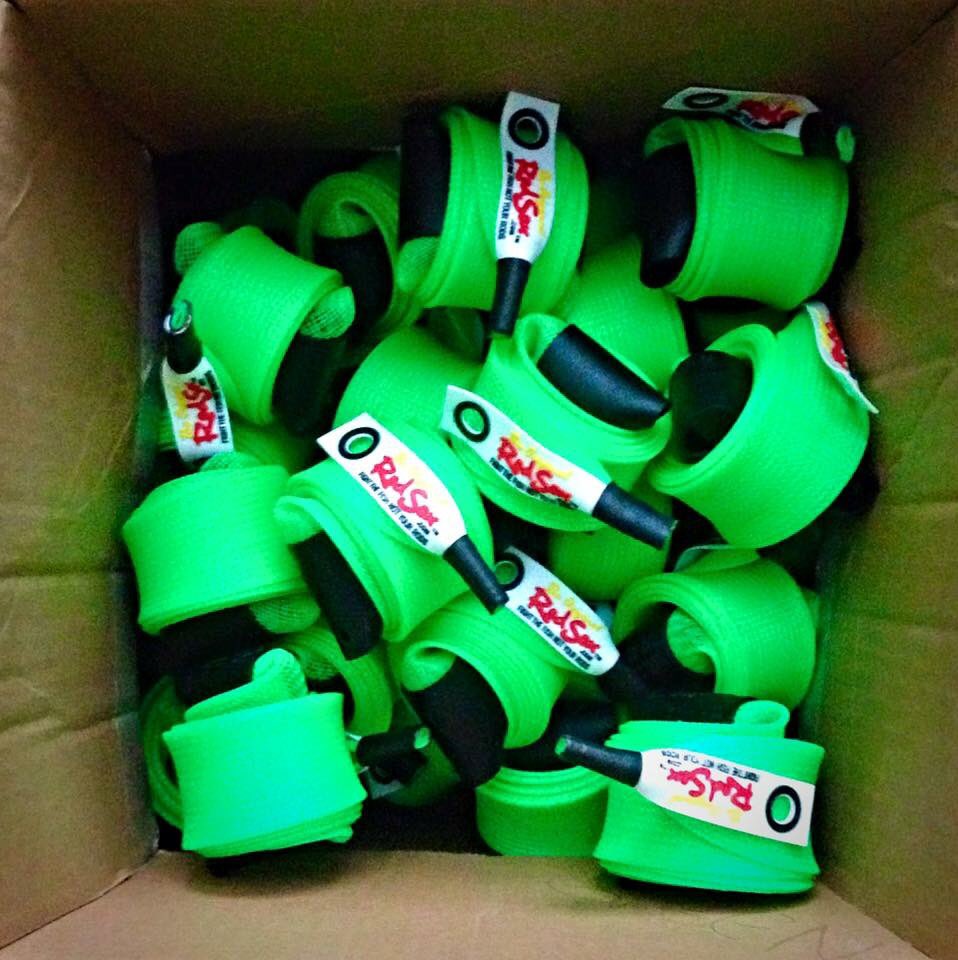 greenboatgirl's tweet photo. Custom green Rod Sox! #theoriginalrodsox #fightthefish https://t.co/ZoUZYu7qmx