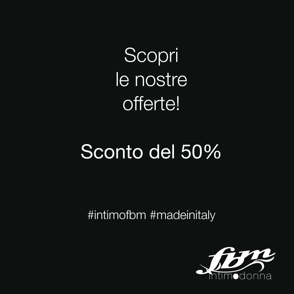 IntimoFbm's tweet image. Scopri le nostre offere online! intimofbm.it