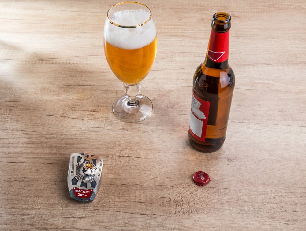 backerbadge's tweet photo. #backerbadge #kickstarter #crowdfunding #backers #badge #beer #keychain #fridgemagnet #bottleopener https://t.co/LUSqAZBOgE
