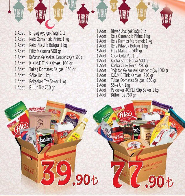 #Geleneksel #ramazan kumanyamız 2 farklı seçenek ile...