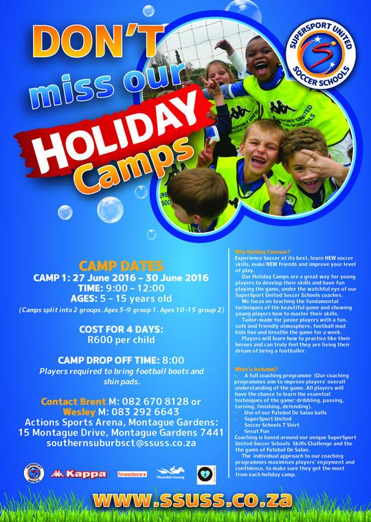 OFFICIAL: Our 1st Satellite Holiday Camp at the Montague Action Arena. 27th-30th June. Open to all, BOOK NOW...⚽