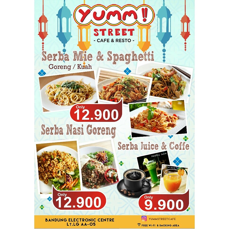 Paket murah meriah dari Yumm!! Street..pas mantab 👌👌👌