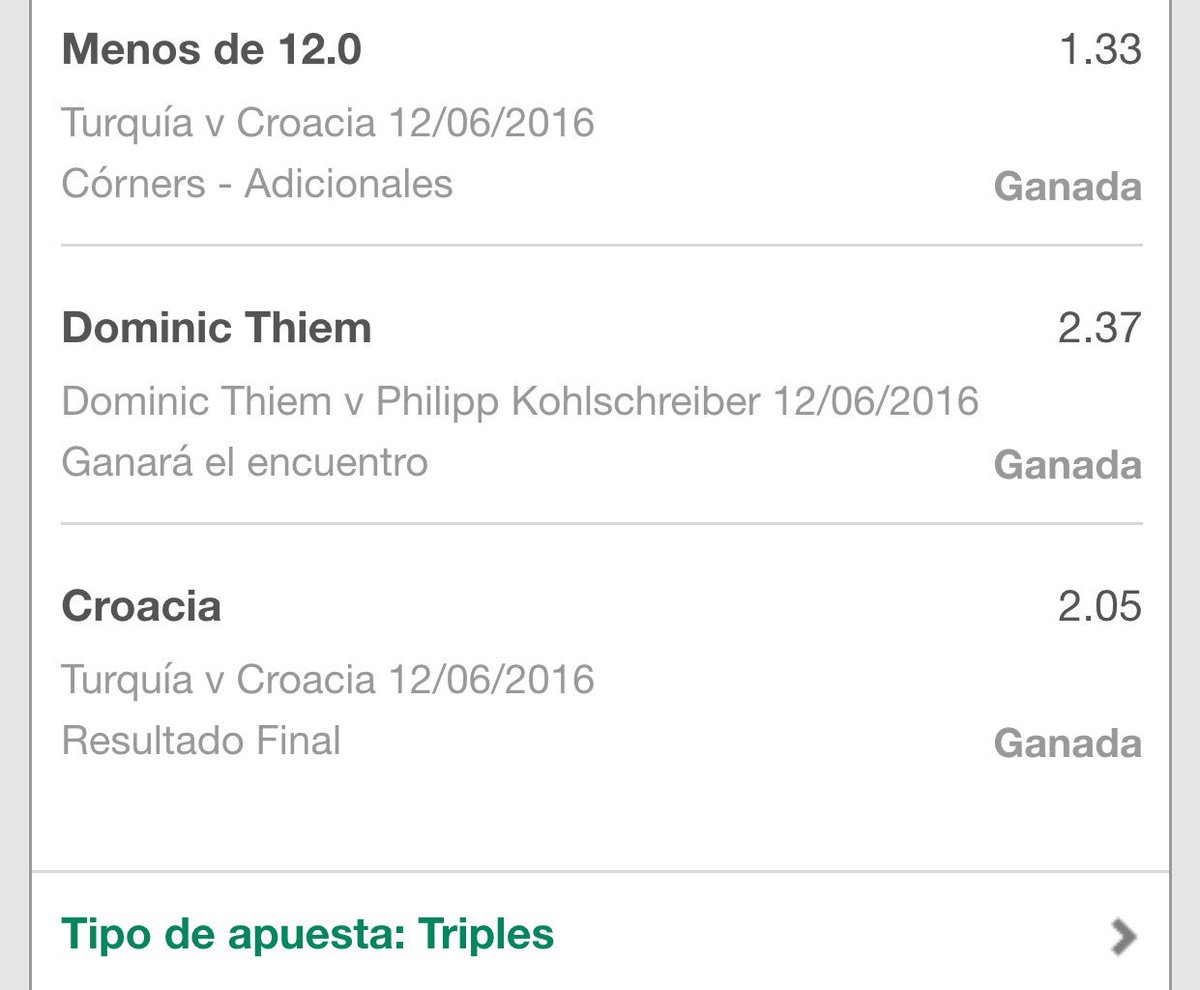 Tipster0417's tweet image. Pedazo de cuota @6 que nos hemos llevado en mi canal de Telegram! ✅