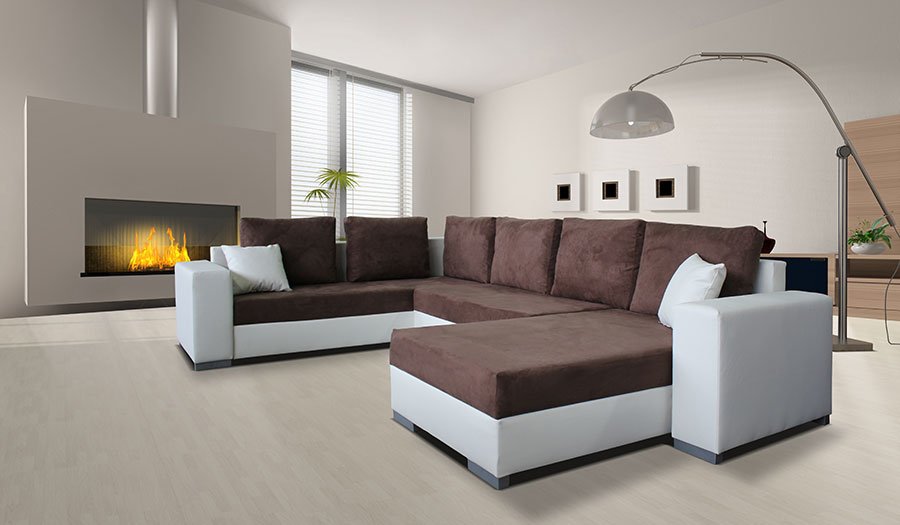HcommeHome's tweet image. #bonplan seulement 647.99€ le canapé d'angle taupe et blanc MASSIMO 6, en livraison rapide ! goo.gl/KCNYzc