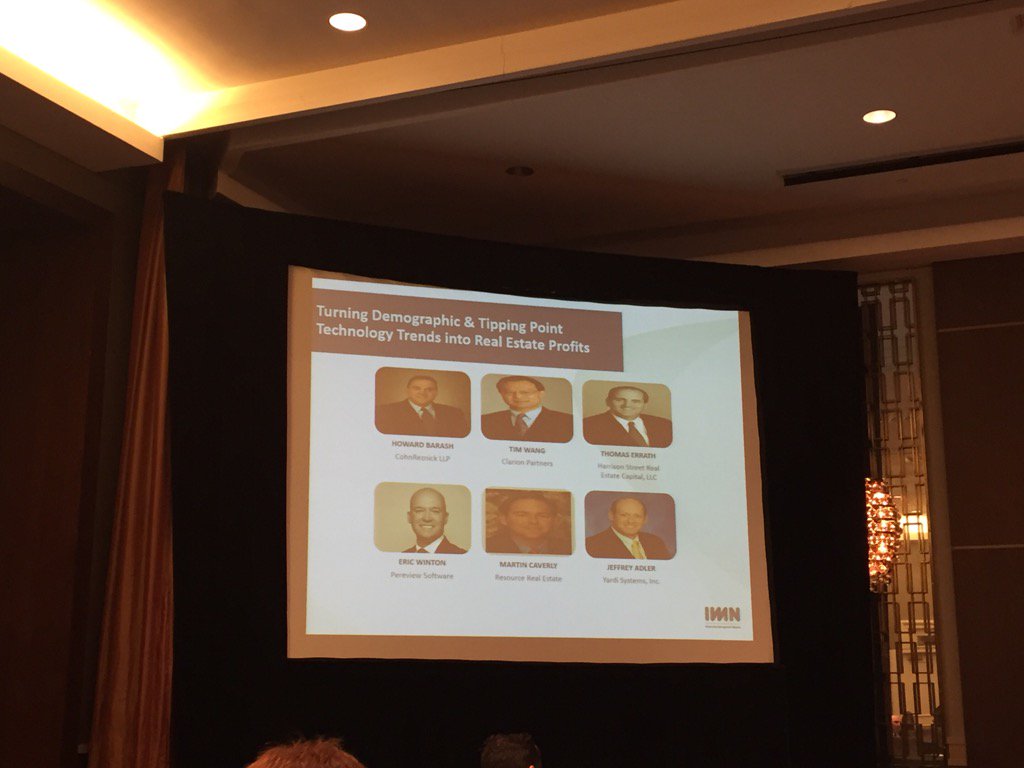 PereviewSW's tweet image. Pereview Software COO Eric Winton speaking at the IMN NYC Real Estate conference @IMN_RealEstate @EricWinton38