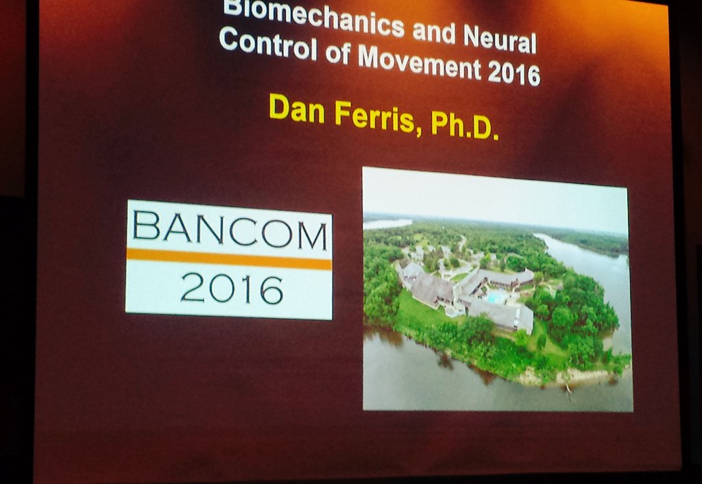ISBiomechanics's tweet photo. A great start to the Biomechanics and Neural Control of Movement meeting #BANCOM 2016 https://t.co/7OCRa0dKNw