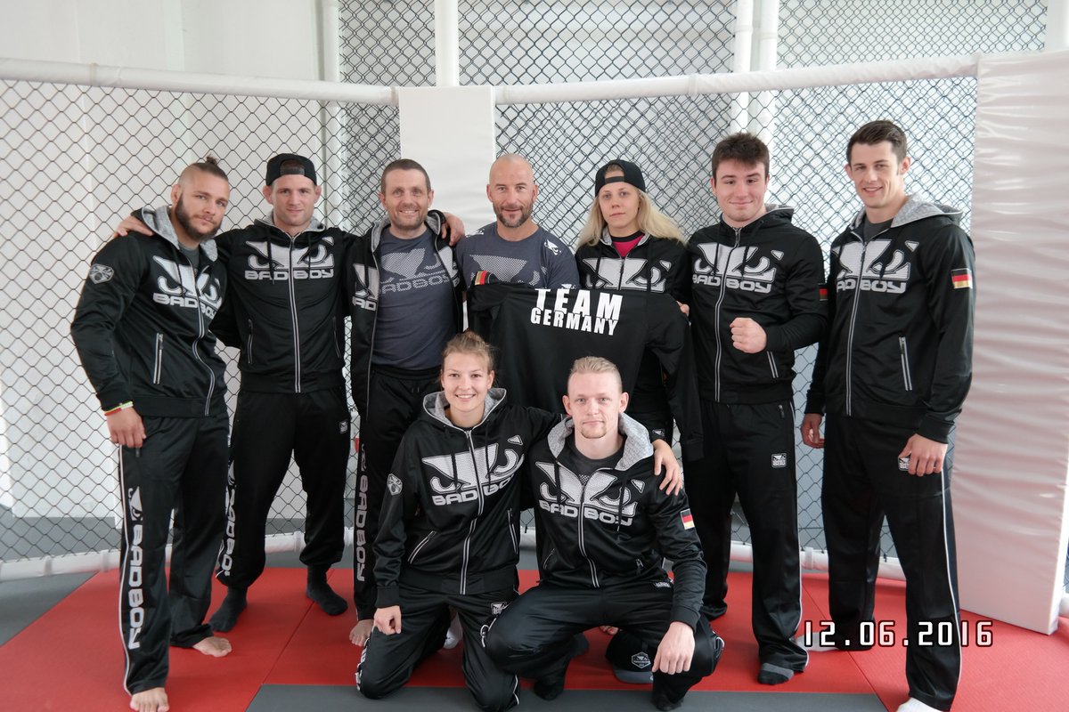 Bad Boy is now the official partner of the German National MMA Team and German MMA Federation #germany #germanteam
