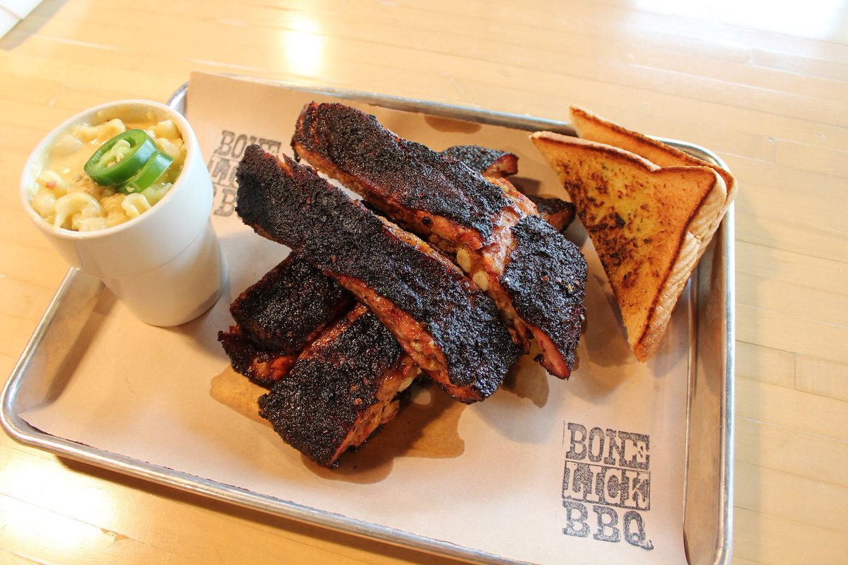 It's a rack you won't forget! #ribs #racksonracks #chef #atllunch #westside