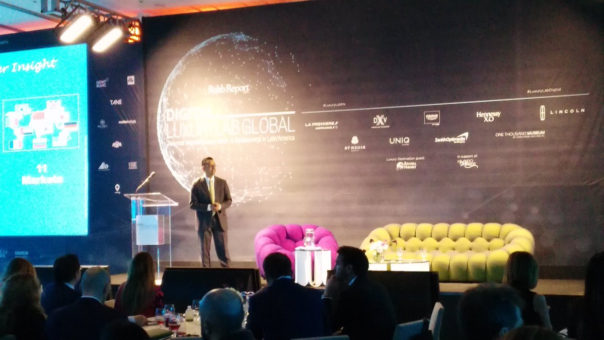 ElExpertoMX's tweet photo. Daniel Alanis de @BCG nos habla en @luxurylabmx sobre tendencias de consumo de #LujoDigital #LuxurylabMx #CDMX https://t.co/ZmpycfLYBl