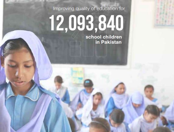 Over 12 million children benefiting from better education in #pakistan  thx to <a href="/DFID_UK/">DFID</a>  #ProudOfAid