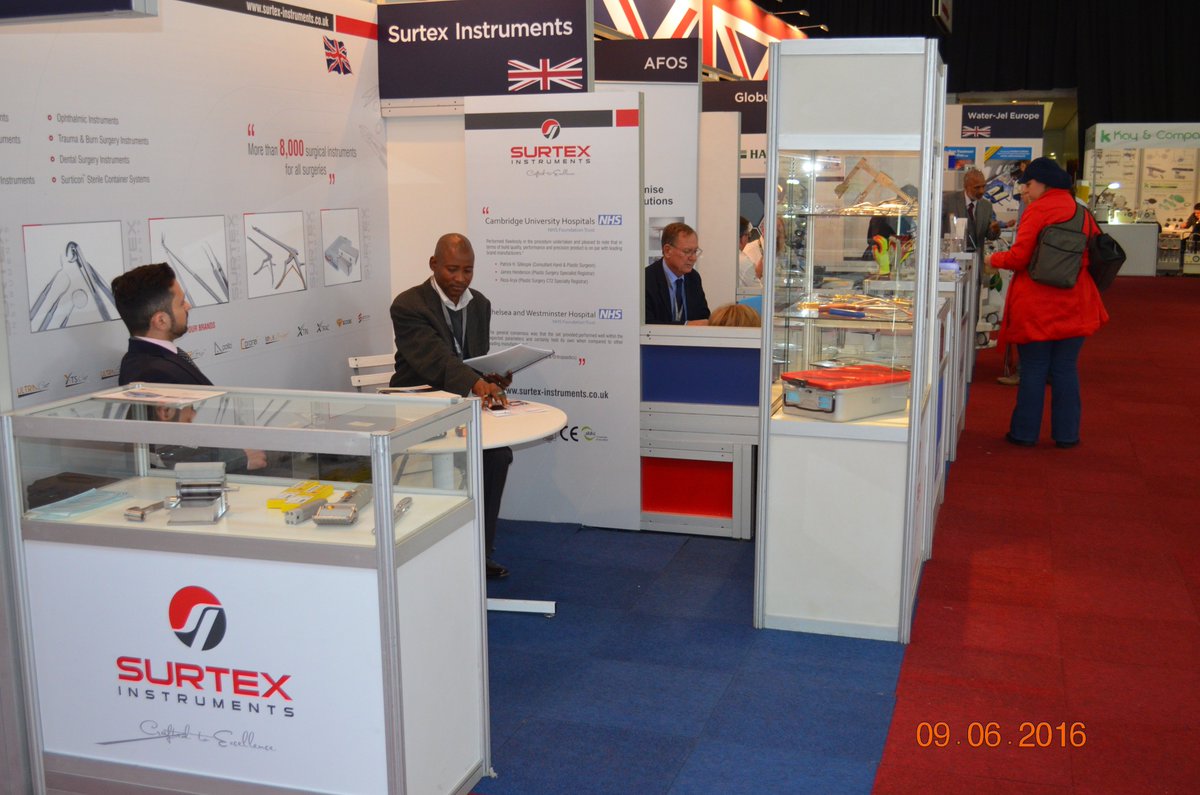 SurtexInstrum's tweet photo. We would like to thank all visitors to our booth during Africa Health in South Africa for making it a great show. https://t.co/riGNWD1xV3
