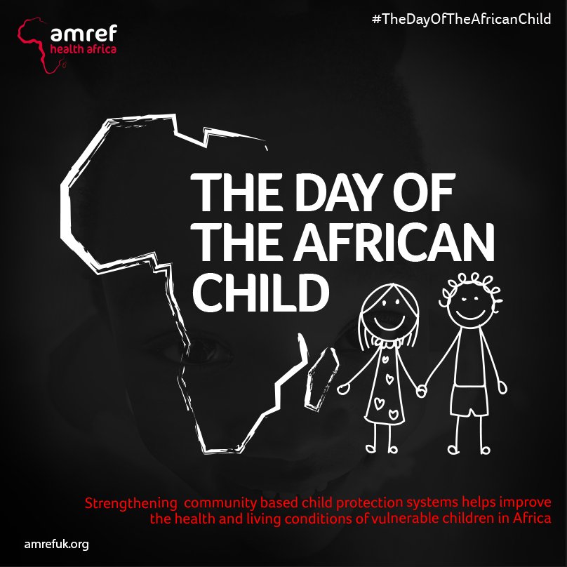 Amref_UK's tweet photo. It's #TheDayOfTheAfricanChild on Thursday. Child health is one of our priorities. Use the #, spread the word. https://t.co/lNAevUv9Xx