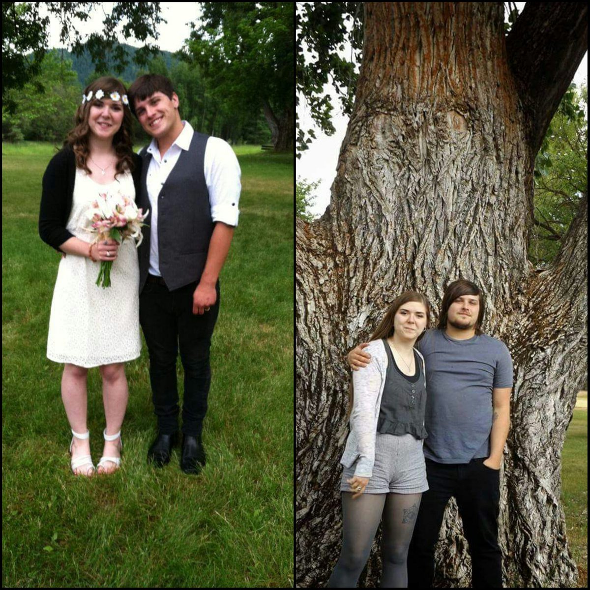 SDMF4LIFE's tweet image. Happy 2nd Anniversary to the pair of you! Here's to many more! I love you both dearly xo #angelofmercy #treeofheaven