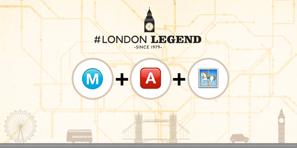 WIN a voucher for Father's Day! Decipher our emoji clues to reveal the tube station using #LondonLegend to enter!