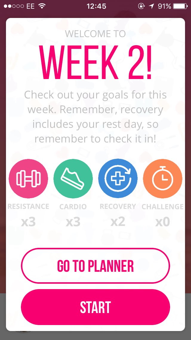 KTrunningshoes's tweet photo. Let week 2 commence! @kayla_itsines #bbgcommunity #bbgweek2 https://t.co/0n7MsocJa5