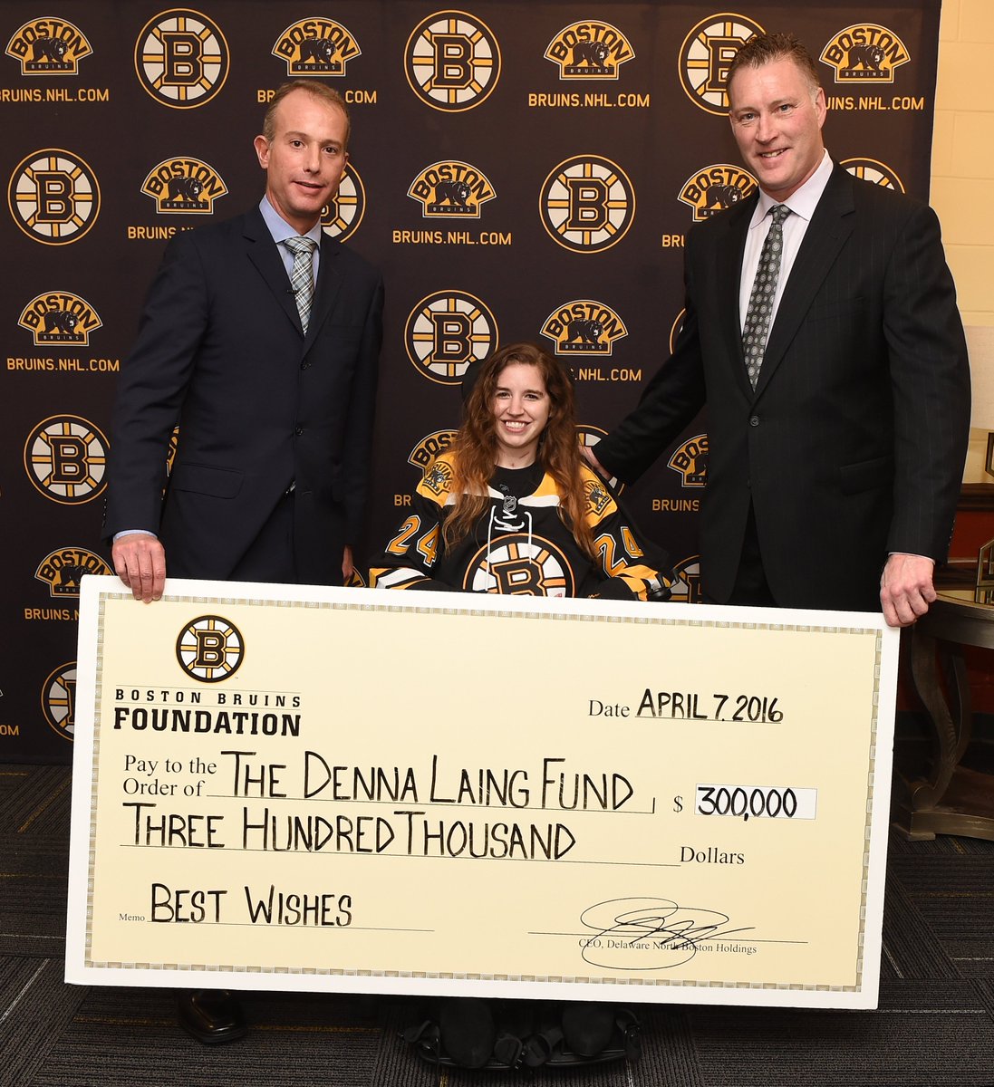 NHLBruins's tweet photo. The Boston Bruins Foundation donated over $2.3 million to New England charities this year: https://t.co/N8shuCY6zU https://t.co/wIO5sQbxBc