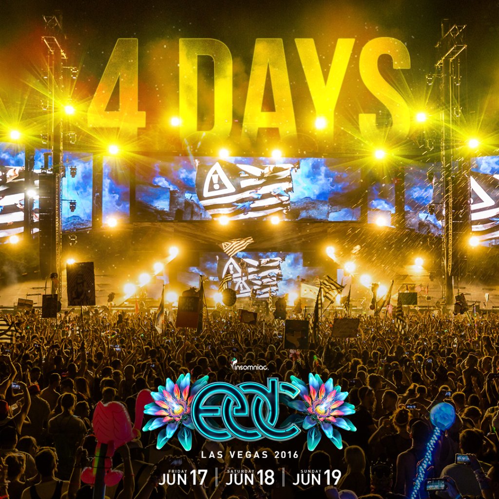 #EDCweek has arrived in Las Vegas! 🎉😎

See you in just a few days at #EDC20! 🌼