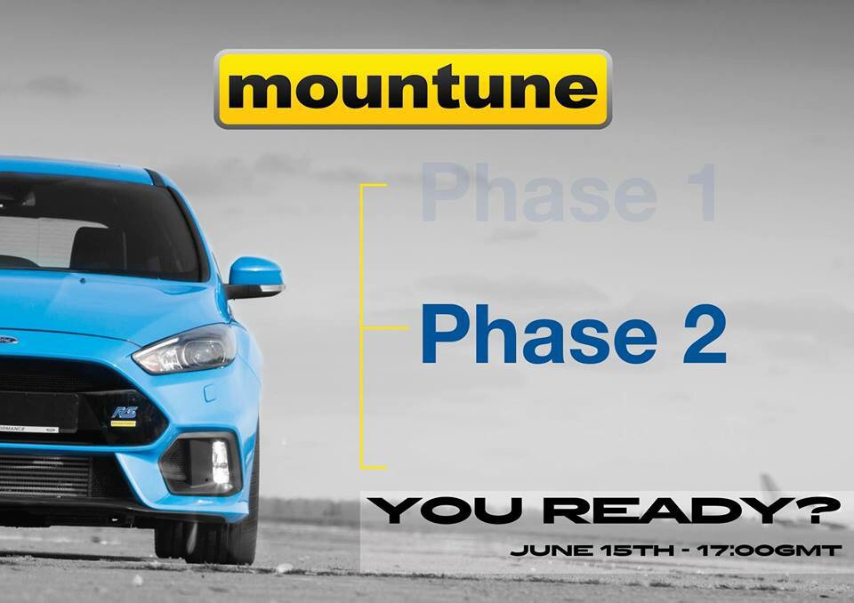 Mountune's tweet photo. Focus RS Phase 2 you say? next instalment of #mountune performance parts coming this week.
#performanceDNA #FocusRS https://t.co/ngd5AKdxm6