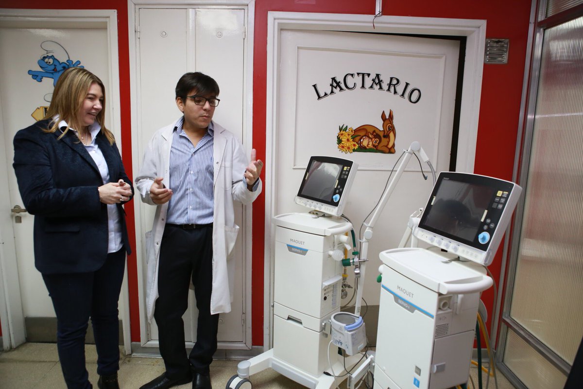 Este equipamiento es indispensable para el tratamiento de los recién nacidos con dificultades respiratorias