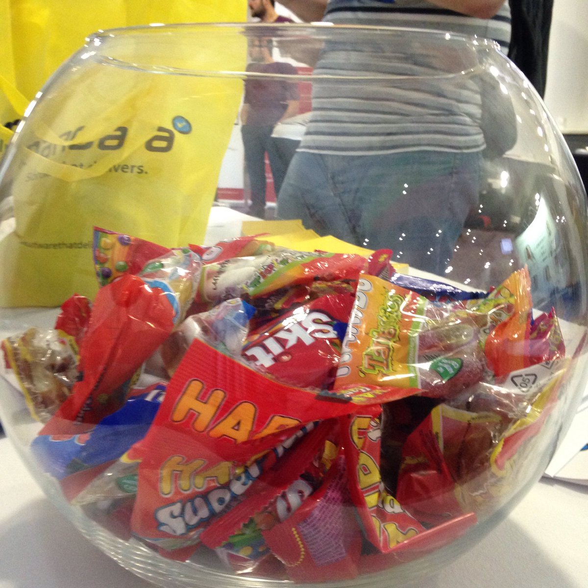 MandataLtd's tweet photo. Mandata, providers of software solutions, and free sweets! Come and see us on Stand 12 at #NGRF for sugary treats! https://t.co/XW7kmmdg8T