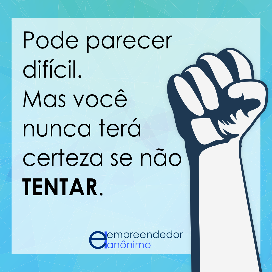 empreendedoran's tweet photo. Desistir sem tentar só lhe garante uma coisa: o fracasso.
#tentar #executar #sempreemfrente https://t.co/DRHkygv4Fs