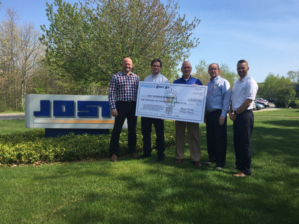 _MYESCO's tweet image. JOST International Earns 9,233 in Utility Incentives my-esco.com/jost-internati…