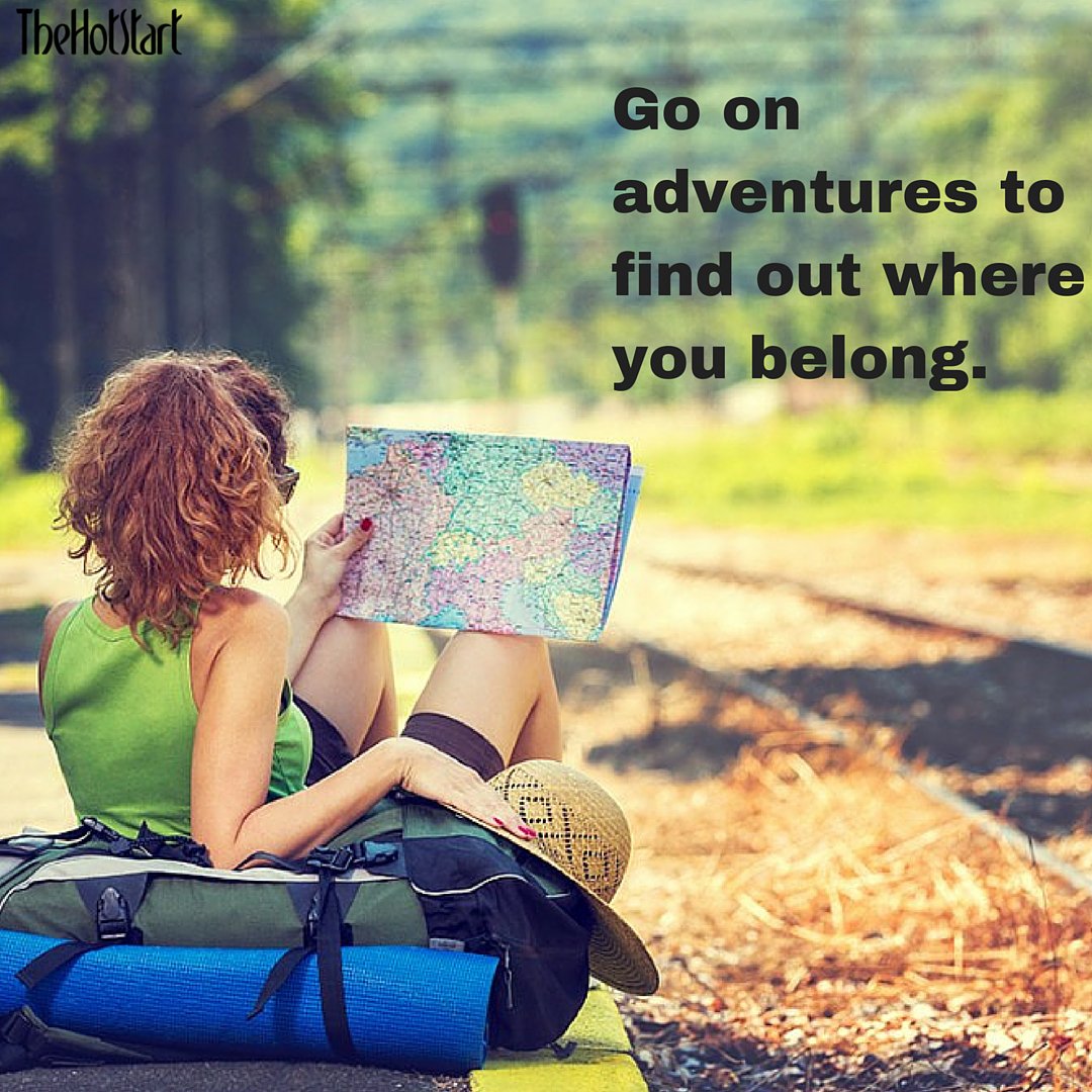 TheHotStart's tweet photo. Life is an adventure.
#Startup #courage #Daretodream #explore #life https://t.co/kdy6hcEs7J