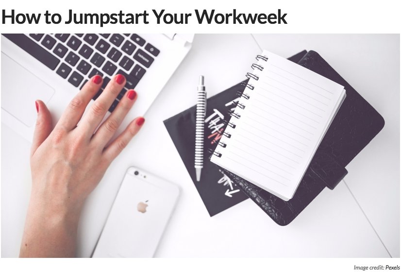 TurnerInsur's tweet image. How to Jumpstart Your Workweek. :) - entm.ag/215Y0DZ #MotivationalMonday
