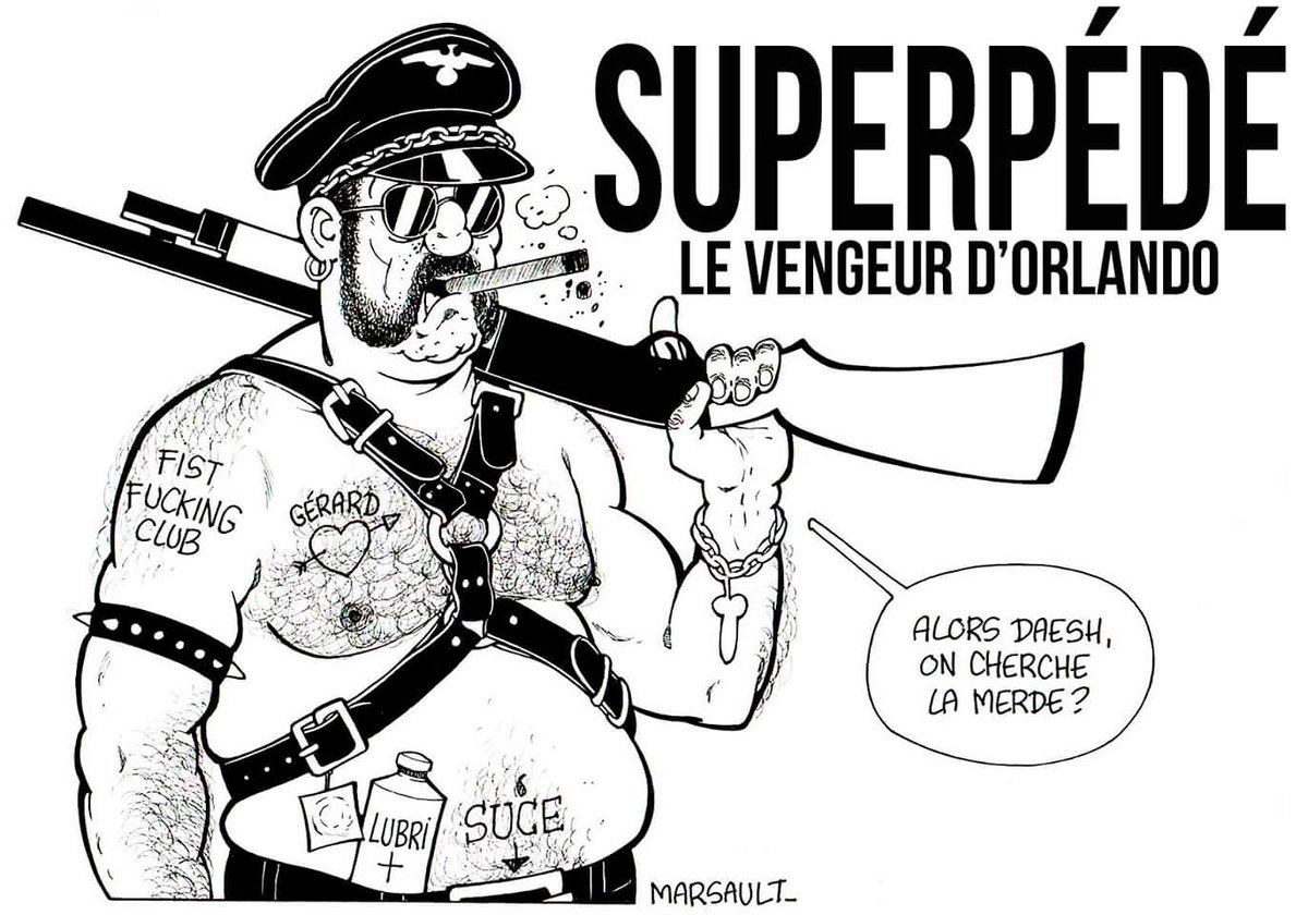 ArDubX's tweet photo. #Superpede le vengeur d'#Orlando. #Marsault https://t.co/wg8wY3yLDj