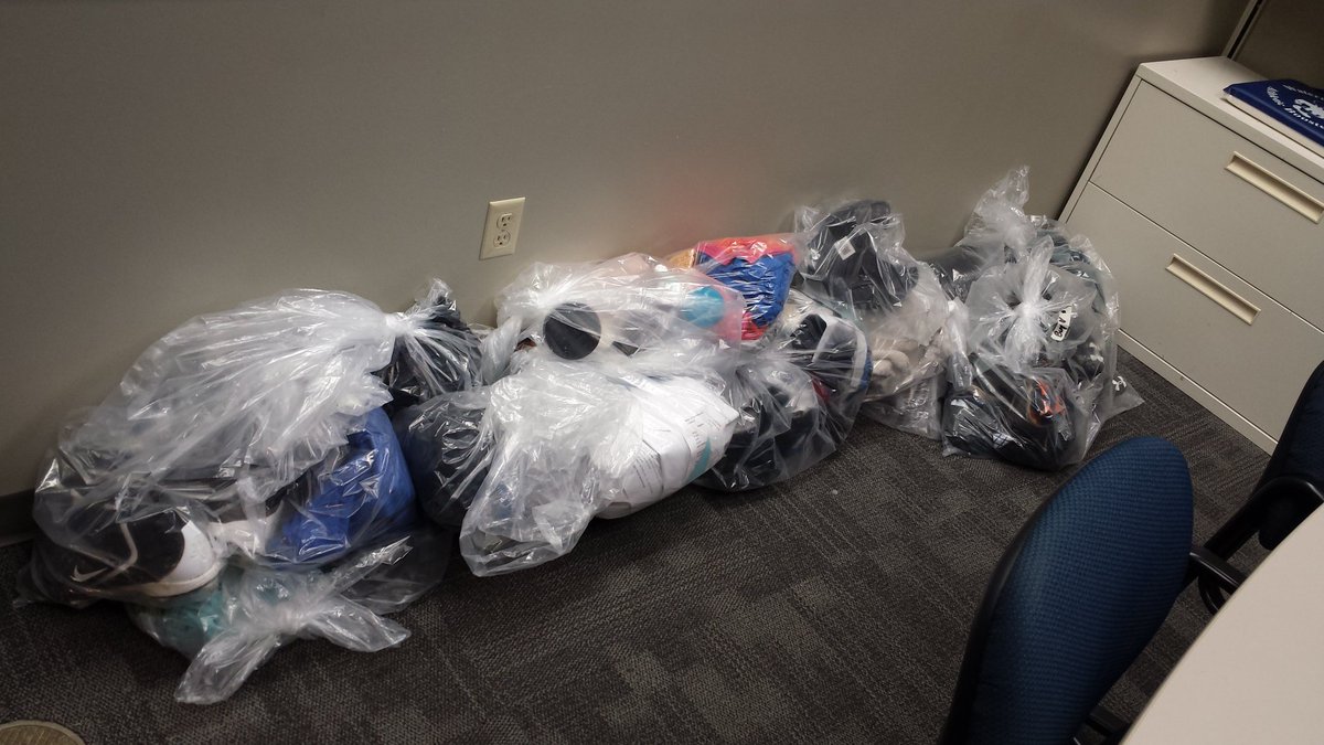 WTNGoslingsAD's tweet photo. Attn Watertown male athletes! Locker room was cleared out today. Items in Daniels' office. Stop in to claim yours! https://t.co/vkQECygKxd