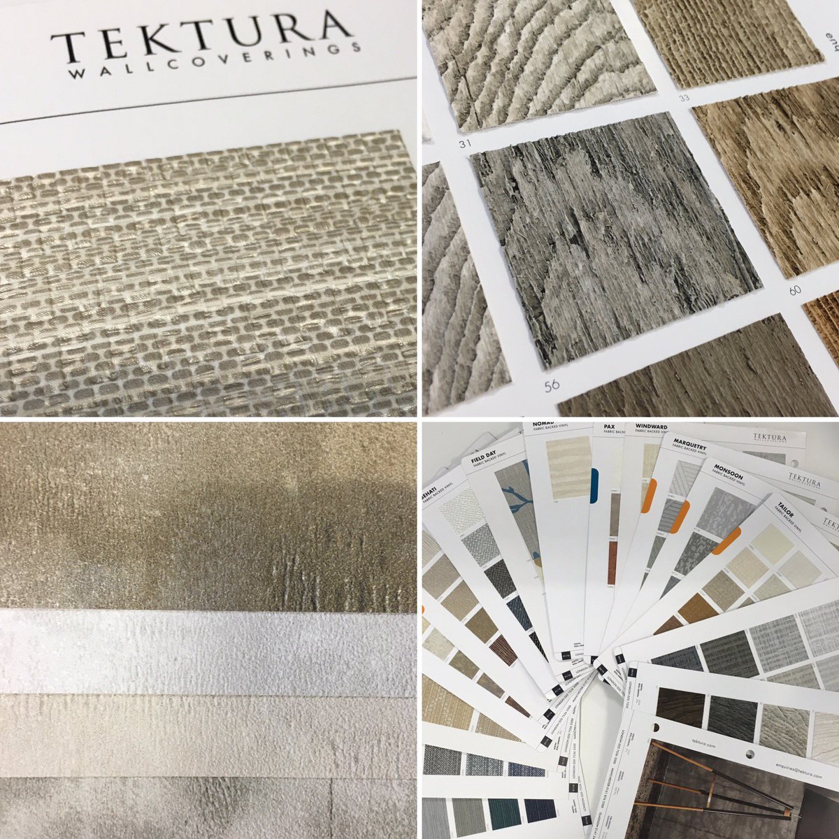 DLGarchitects's tweet photo. Monday #interior inspiration for @Interiors_DLG New #fabric backed #vinyl #wallcoverings from @tekturatalk #metalics https://t.co/b2Y5bqYUoF