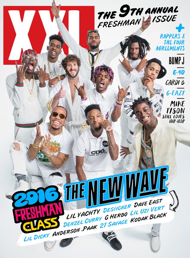 XXL's tweet image. Did your favorite artist make the 2016 XXL Freshman Class cover? #xxlfreshmen trib.al/5hoQBy2