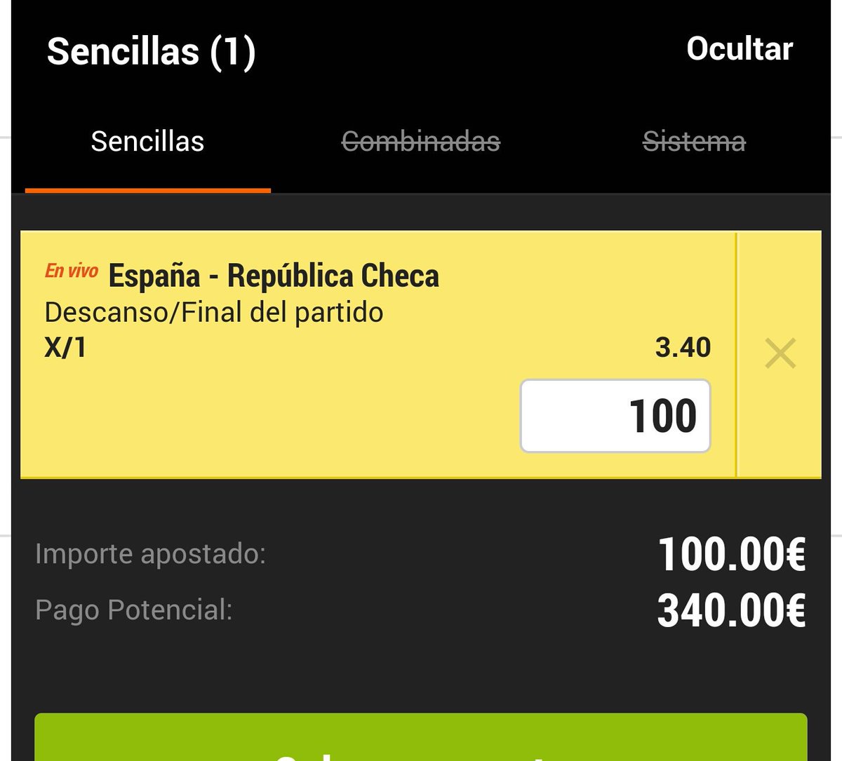 Roll_bets's tweet image. Vamos con este live.. españa muy superior pero los checos hasta que no esten más cansados no conseguiran marcar