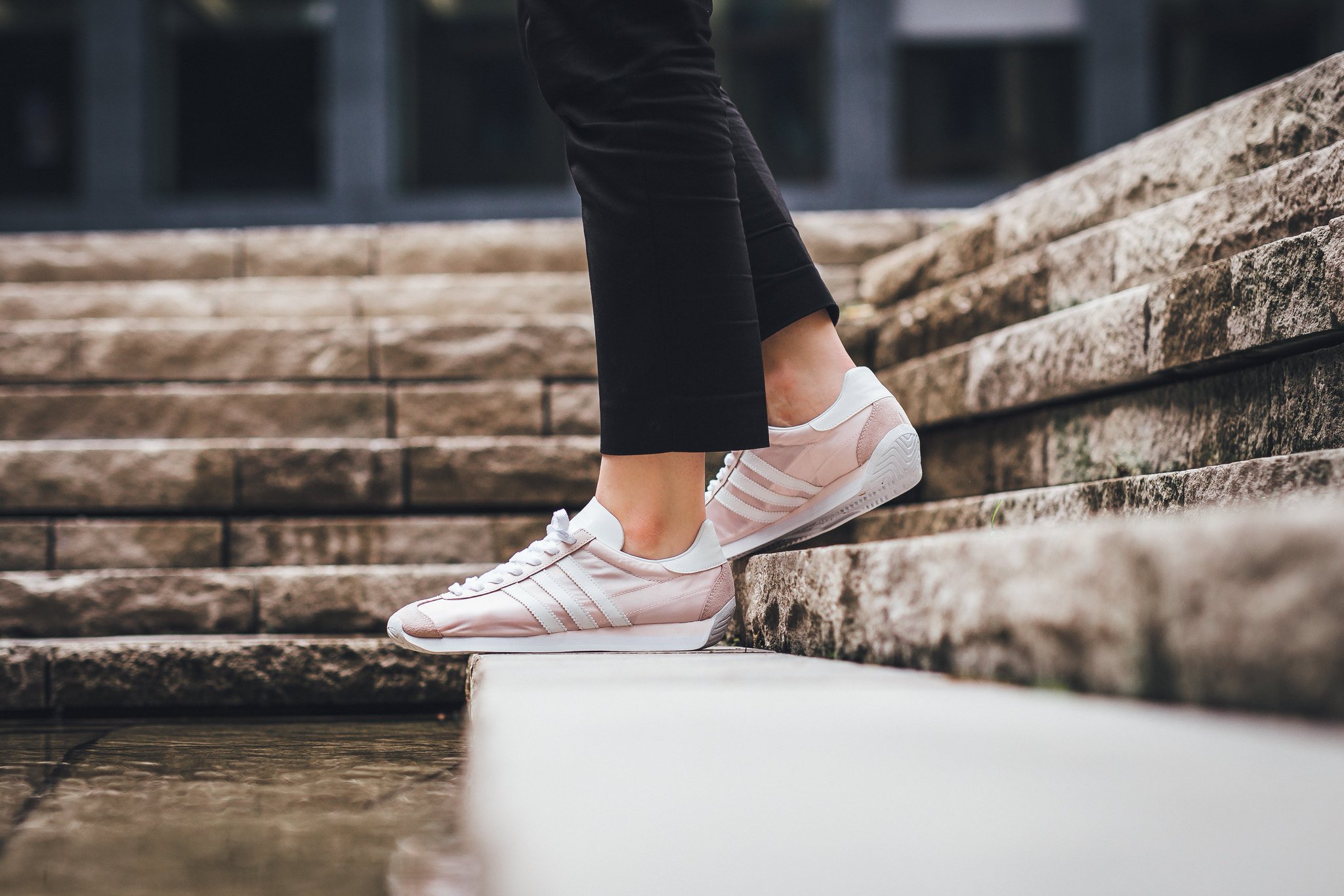 adidas country pink