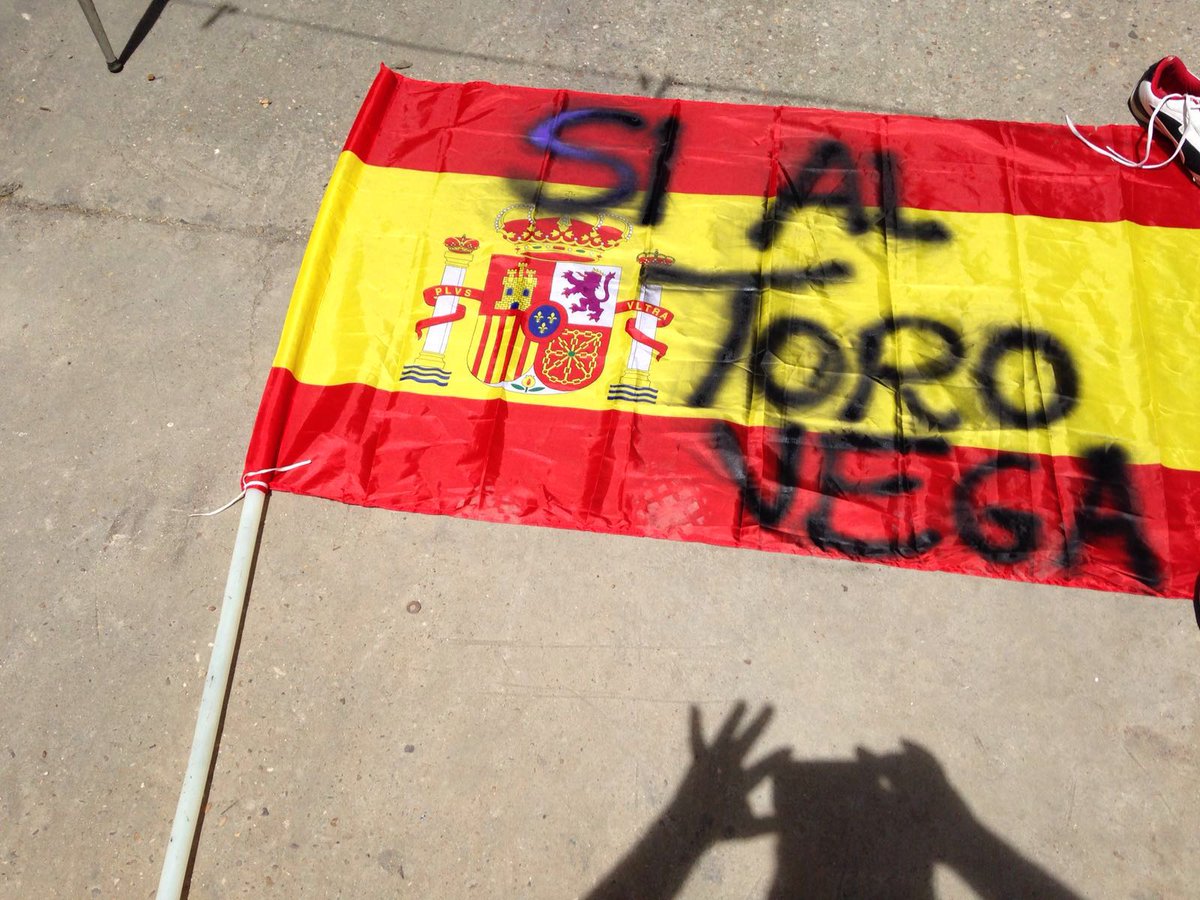 SiALosTorosVa's tweet photo. #VamosEspana https://t.co/7EBTkWfLdf