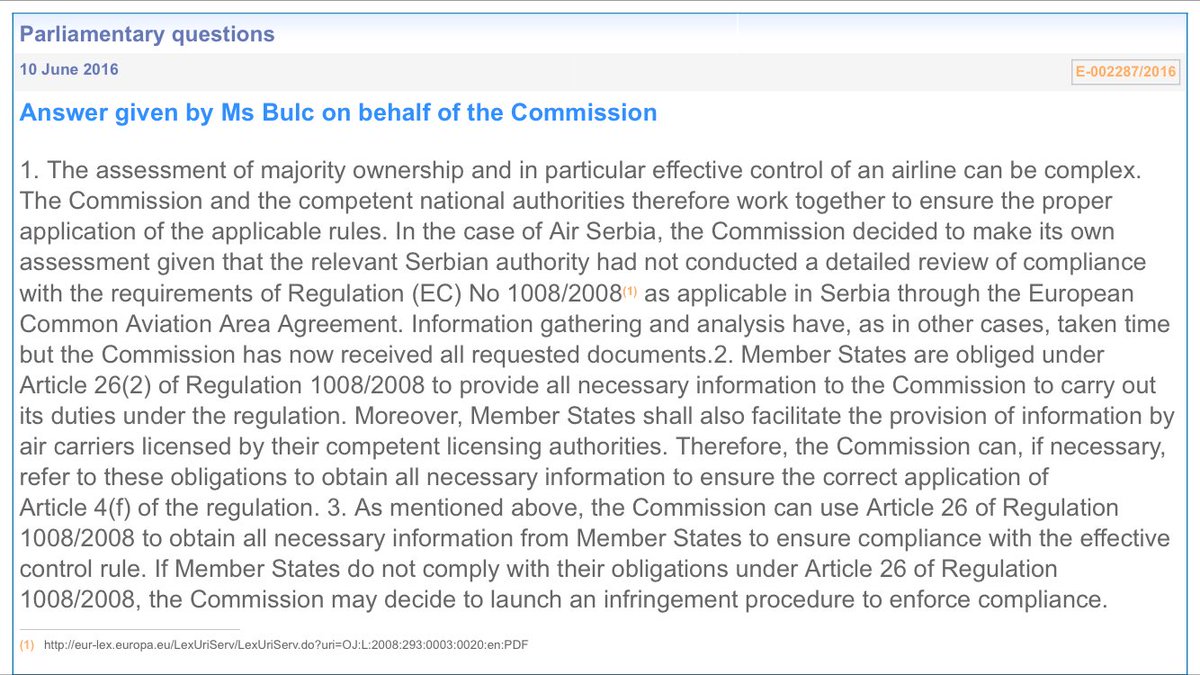 UGambini's tweet image. Answer @Bulc_EU @Transport_EU - #effectiveControl #aviation #competition @ramontremosa #gulf europarl.europa.eu/sides/getAllAn…