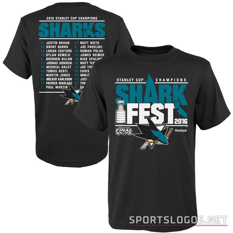 sharks stanley cup shirts