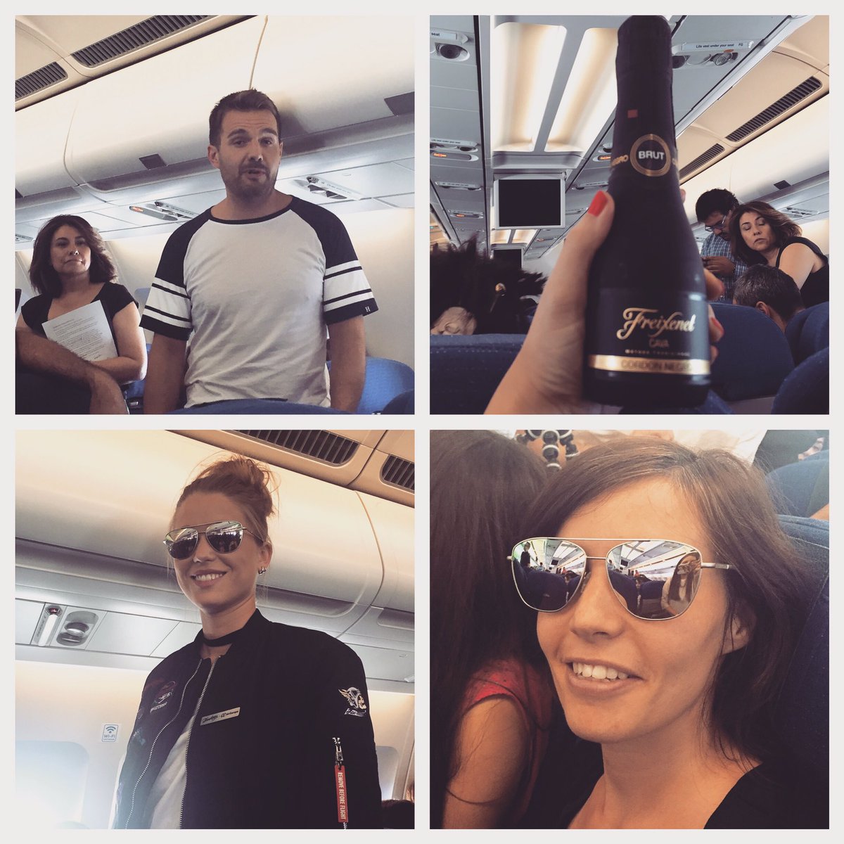 Y así nos ha presentado en las alturas <a href="/DavidBelsize/">David W3ST</a> las nuevas <a href="/HawkersCo/">HAWKERS CO.</a> 🕶  ✈️  #HawkersxAirEuropa