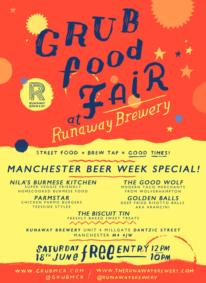 GRUBMCR's tweet image. That @mcrbeerweek is going well but it's all coming to a headache inducing party climax on Saturday! See you there!
