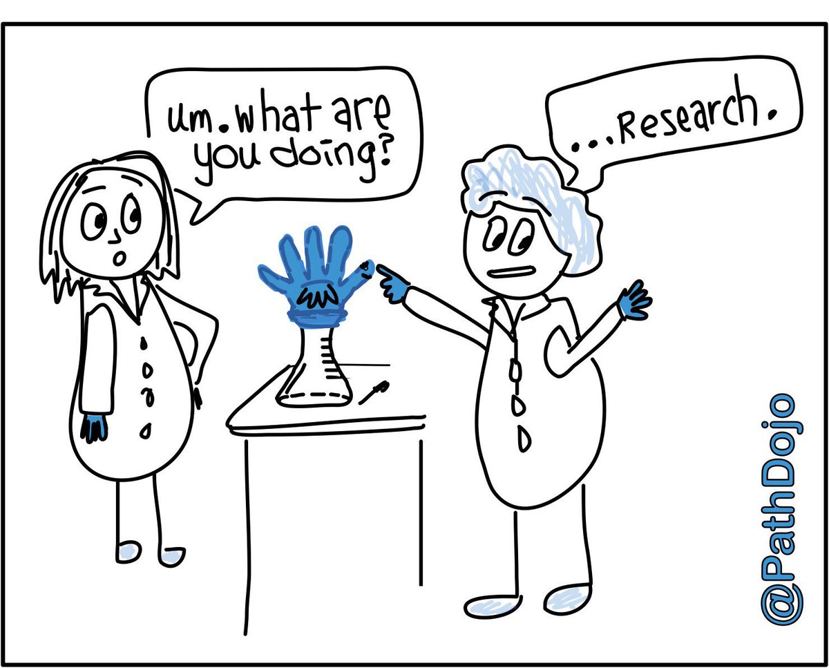 PathDojo's tweet photo. When you only have a few weeks left of #pathology residency... #labdaysofsummer https://t.co/GUuKyLMYBd