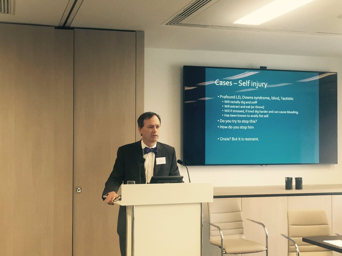 LeighDay_Law's tweet image. &apos;It&apos;s very difficult to constructively restrain someone&apos; Dr Peter Carpenter #helpfulorharmful