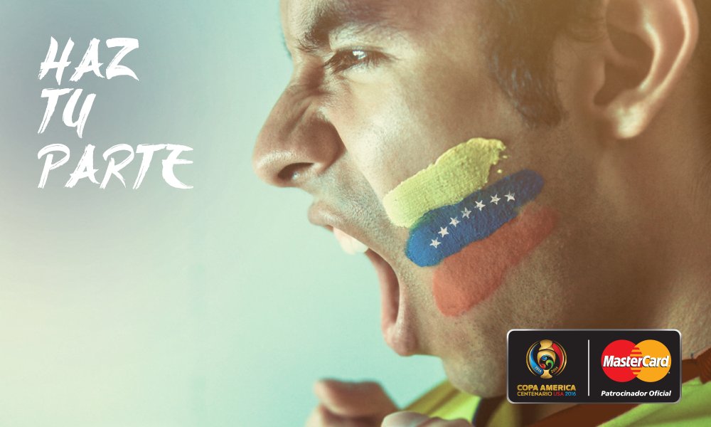 MastercardVe's tweet image. Vivir la emoción de ver a la Vinotinto en la cancha es #SentirseCampeon ¡Arriba Venezuela!