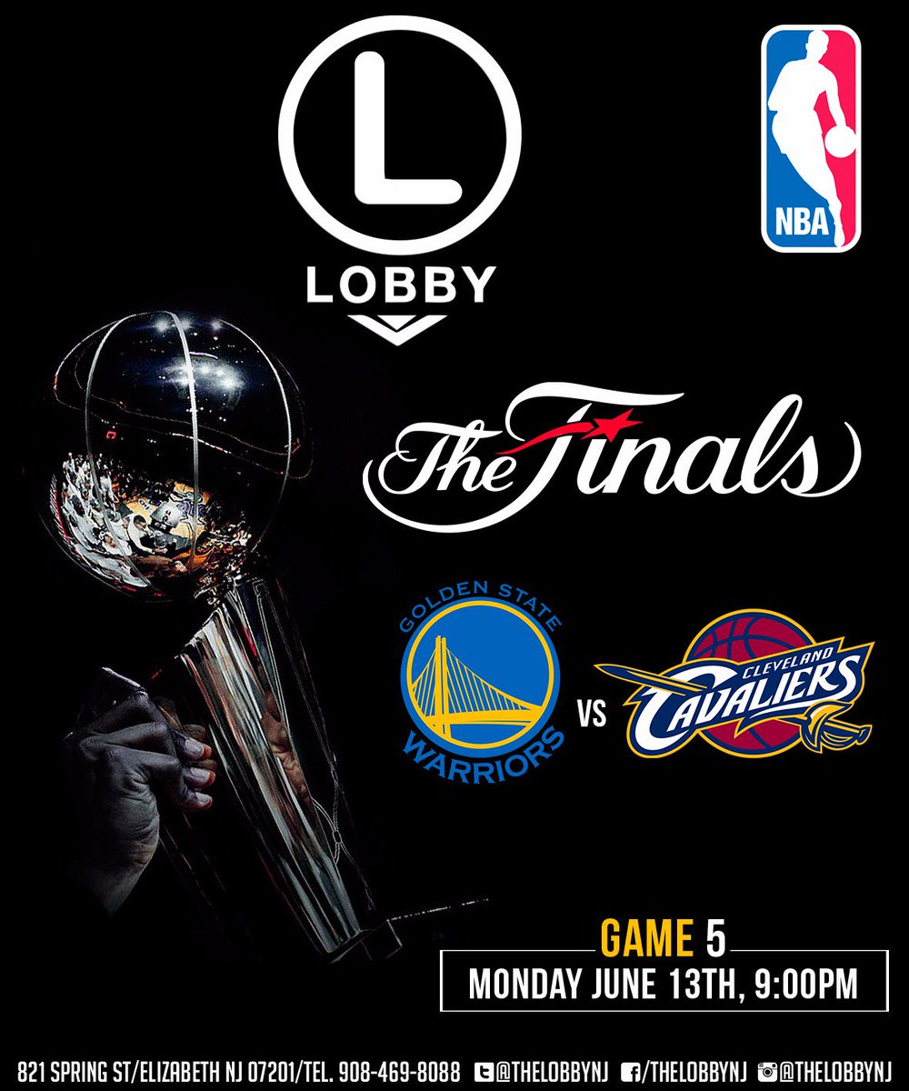 We are going LIVE TONIGHT for Game 5 of the NBA FINALS. Don't be Late, we will definitely be Sold Out.