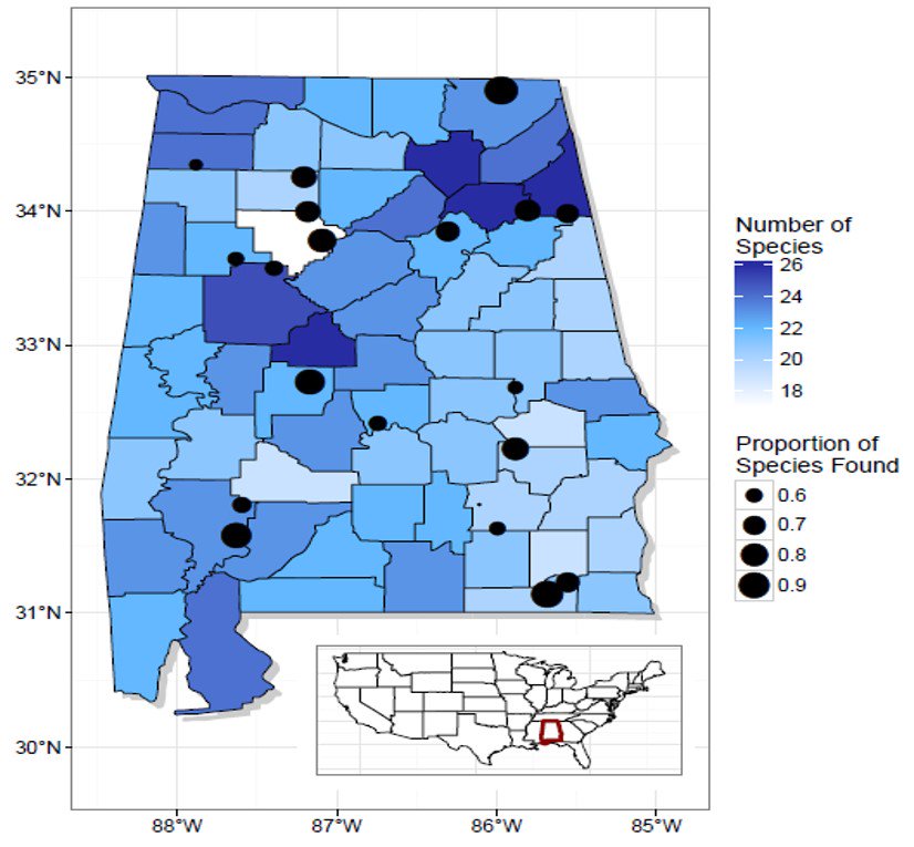 PlethodoNick's tweet photo. Tomorrow's #AlabamaR script is up, Intro to spatial data and map making using #rstats https://t.co/PgkTHz5jKX https://t.co/CAmIyFQXYQ