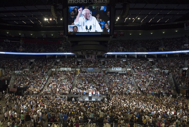 XPerezNY's tweet photo. .@HillaryClinton &amp; DNC - we love this man &amp; while you were humiliating him we were watching.. We will not #UniteBlue https://t.co/IrbAQjWmSV