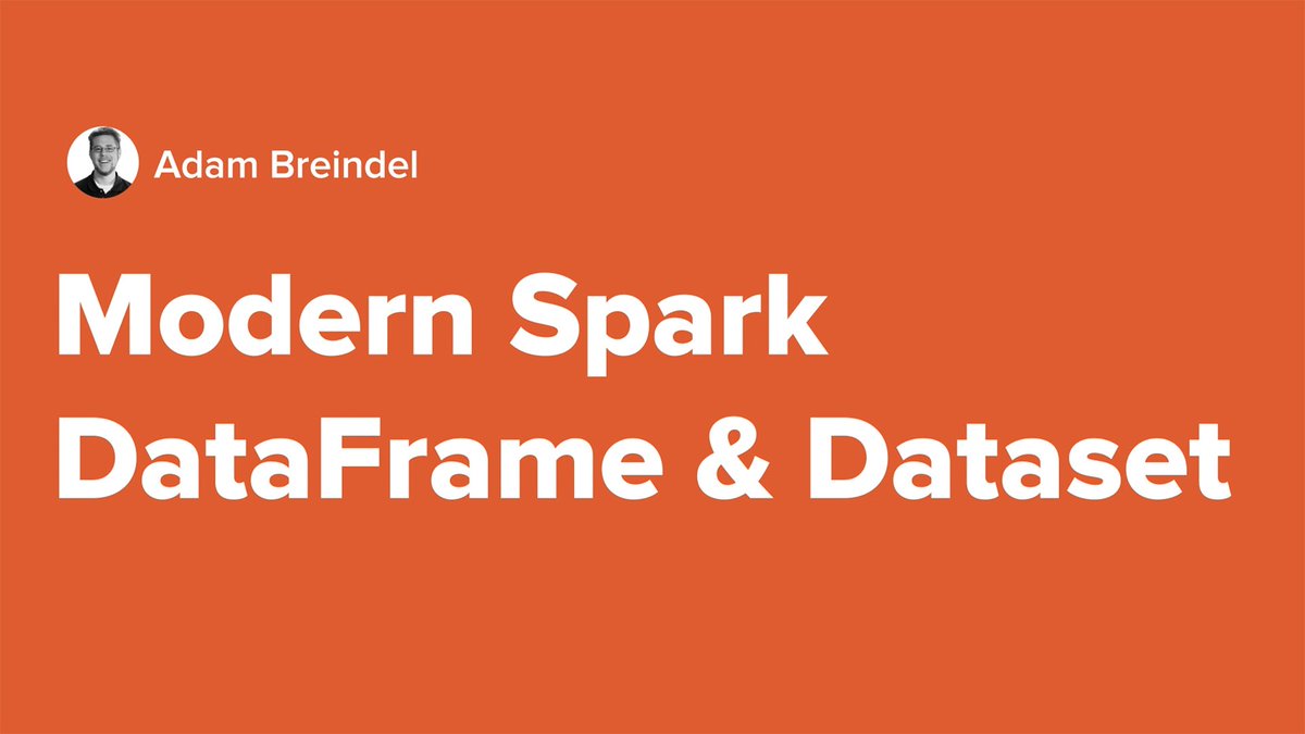 NewCircle (@thenewcircle) on Twitter photo bit.ly/24MMDBZ
Video: <a href="/adbreind/">Adam Breindel</a> on which #ApacheSpark APIs to use, best practices & new Spark 2.0 features bit.ly/24MMDBZ
Video: <a href="/adbreind/">Adam Breindel</a> on which #ApacheSpark APIs to use, best practices & new Spark 2.0 features